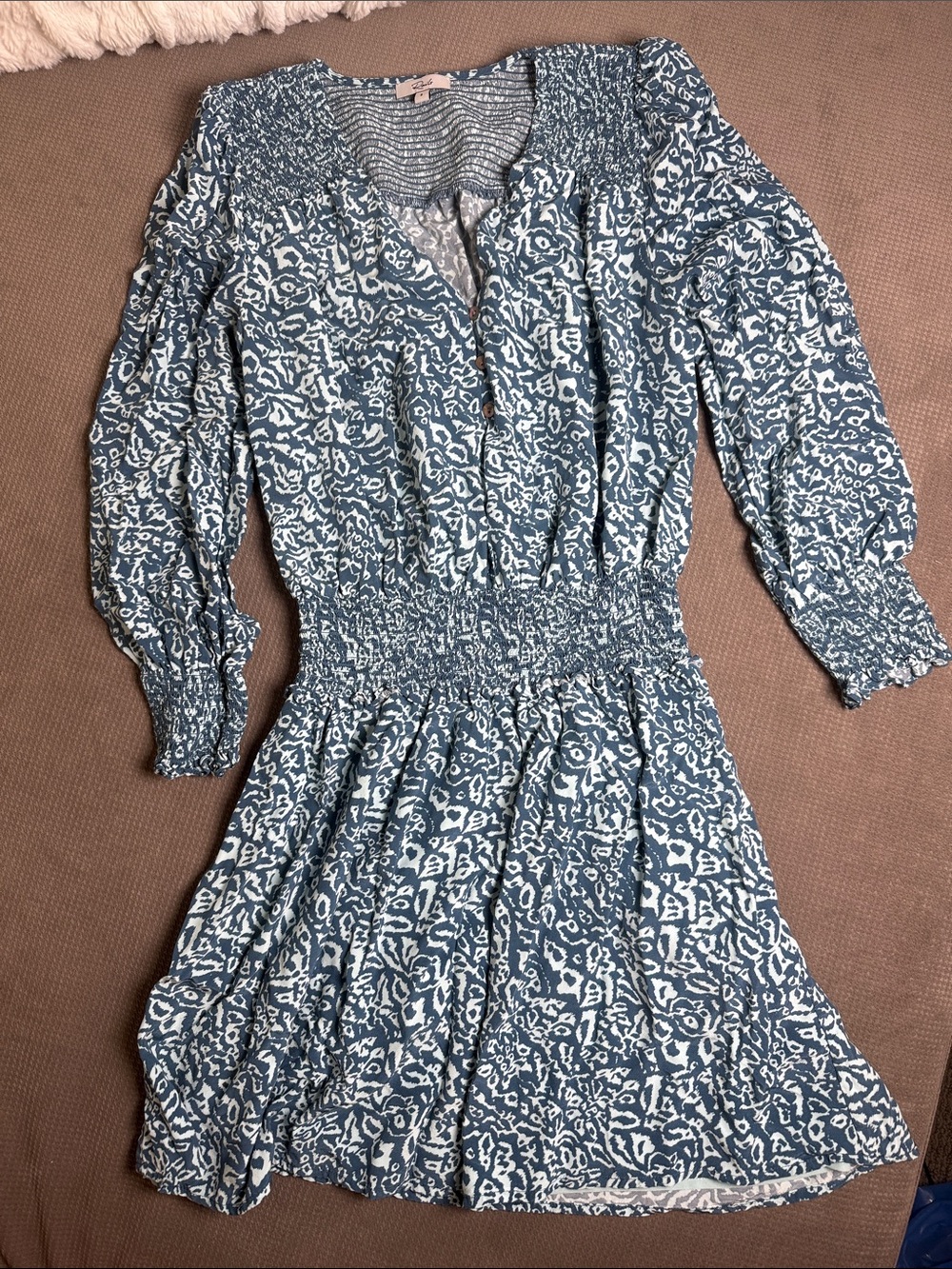 Rails Floral Long Sleeve Boho Dress